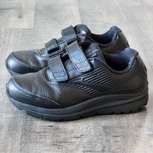 Brooks Womens WIDE Addiction Walker V-Strap 2 Black 1203091D072 Size 6.5 D